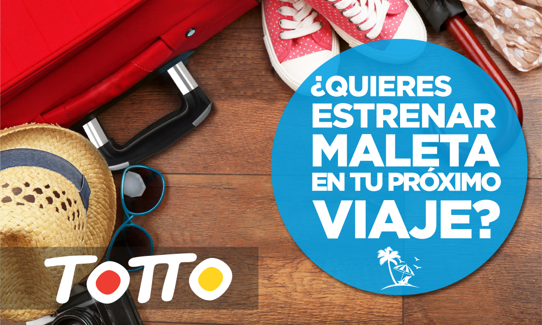 TOTTO regala maleta de equipaje de cabina